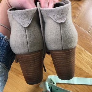 Toms block heel bootie